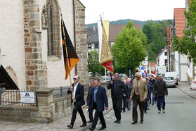 Bittprozession an Christi Himmelfahrt (Foto: Karl-Franz Thiede)